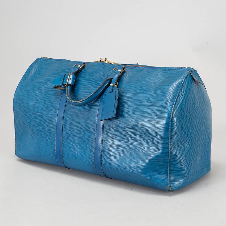 LOUIS VUITTON, weekendbag, "keepall 50 epi".