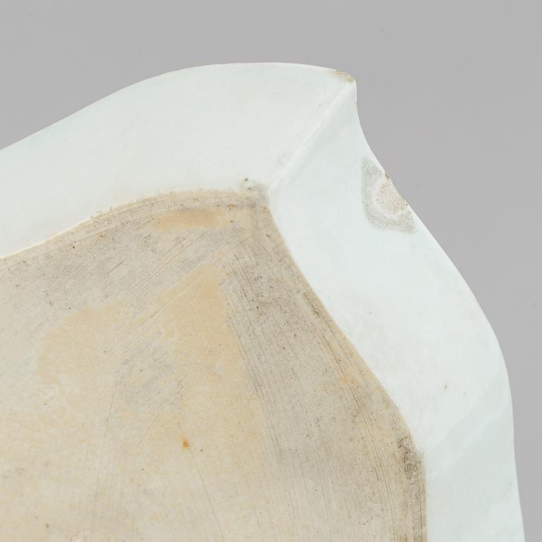 Fat, ett par, porslin. Qingdynastin, 1700-tal.