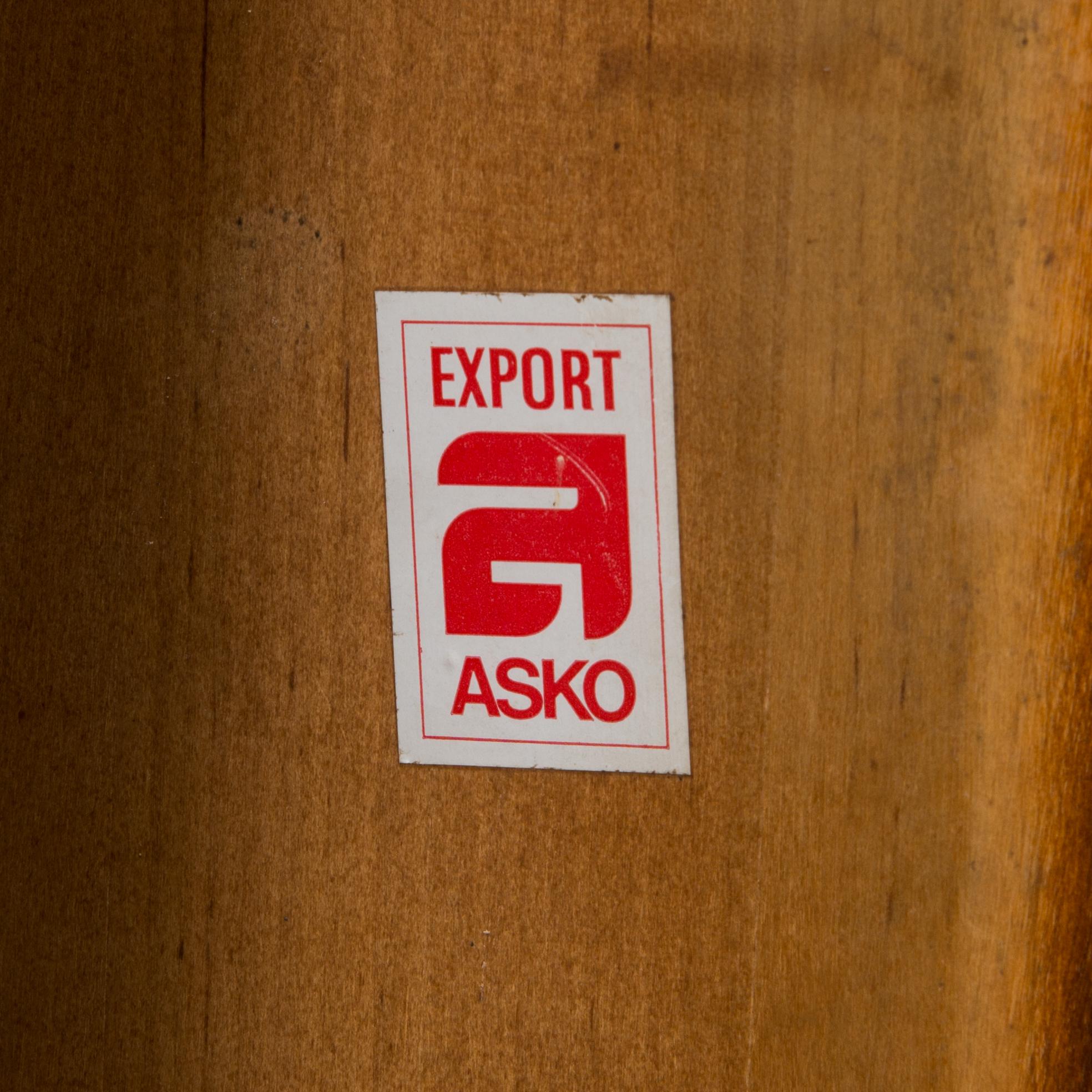 Esko Pajamies, a pair of 1970's 'Bonanza' armchairs for Asko, Finland.