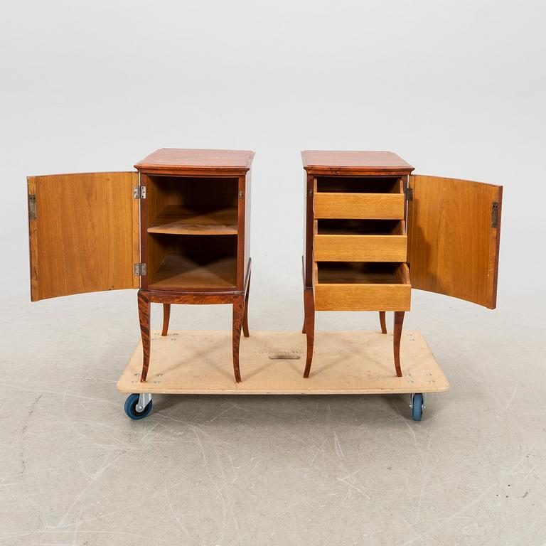 Sängbord ett par tidigt 1900-tal.