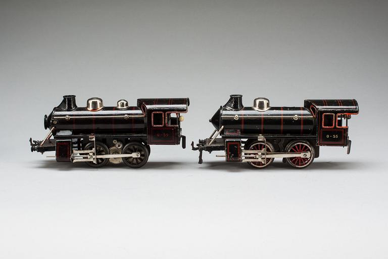 TÅGSET,8 delar, "GBN Bavaria", Gebrüder Bing, Nürnberg. 1900-talets första del.