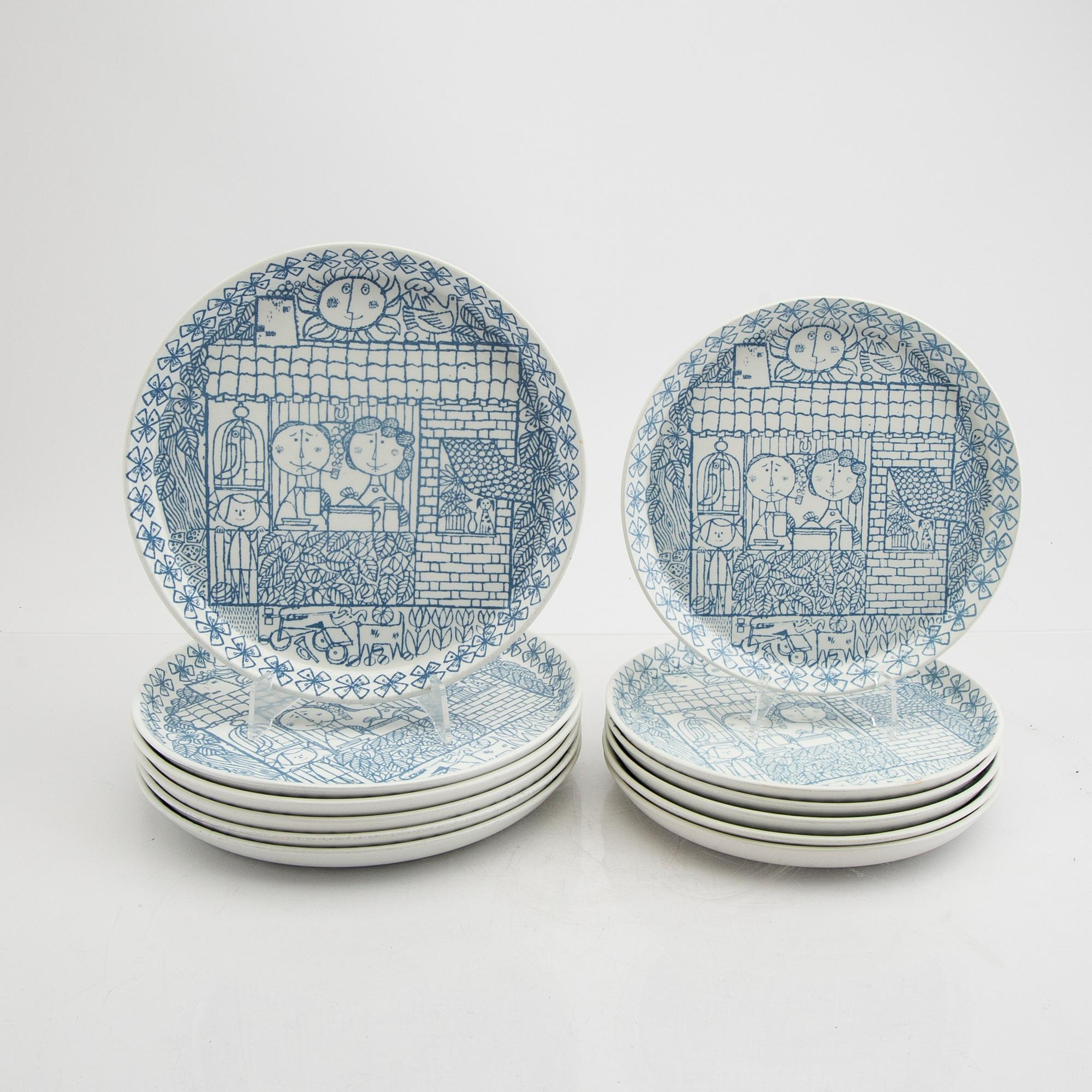 Stig Lindberg BORO プレート Stig Lindberg 