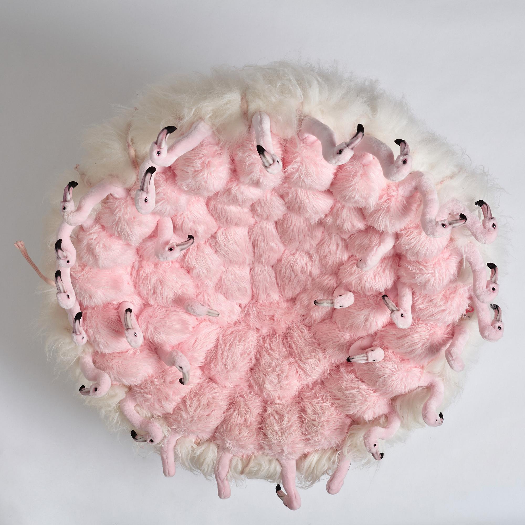 Alexis Verstraeten & Pauline Montironi, "Miss Flamingo" fåtölj, AP Collection, ed. AP1, Belgien 2017.