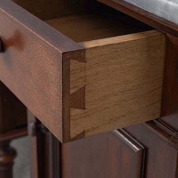 A pair bedside tables, early 20th Century.