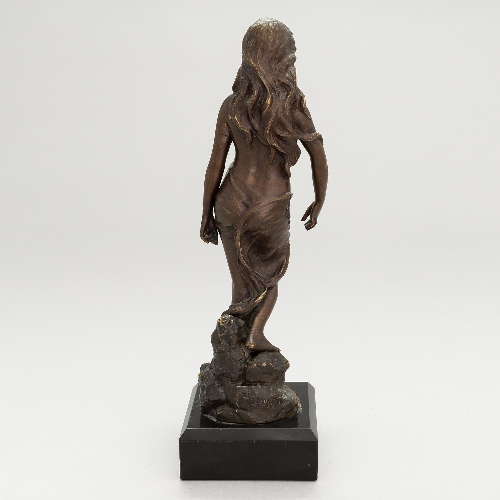 Jean Garnier, sculpture, bronze, signed.