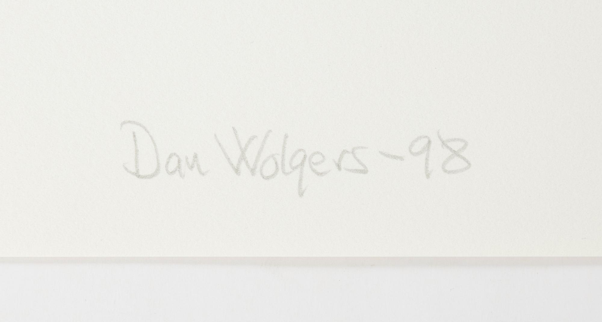 Dan Wolgers, lithograph, 1998, signed 53/290.