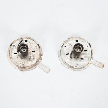 Paavo Tynell, a pair of mid-20th-century '80112' ceiling lights for Idman.