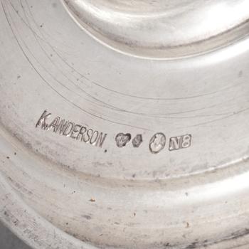 SÅSKANNA, silver. K. Anderson, Stockholm, 1939. Vikt ca 284g.