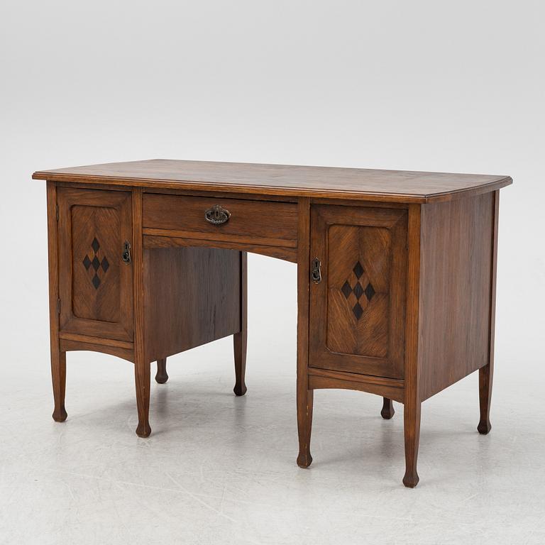 An early 20th century writing desk.