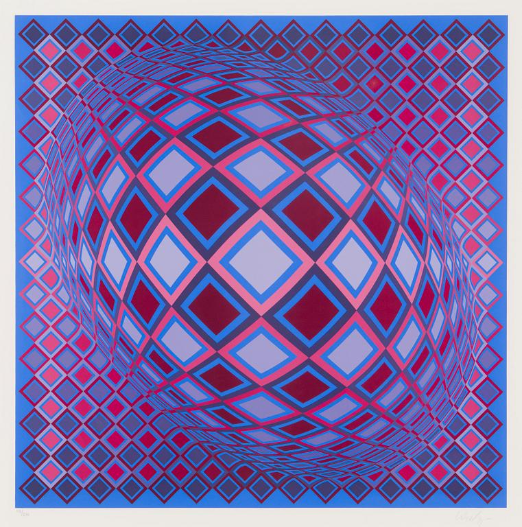 Victor Vasarely, Composition.