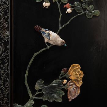 Vikskärm, 6 delar, Kina 1900-talets första hälft.