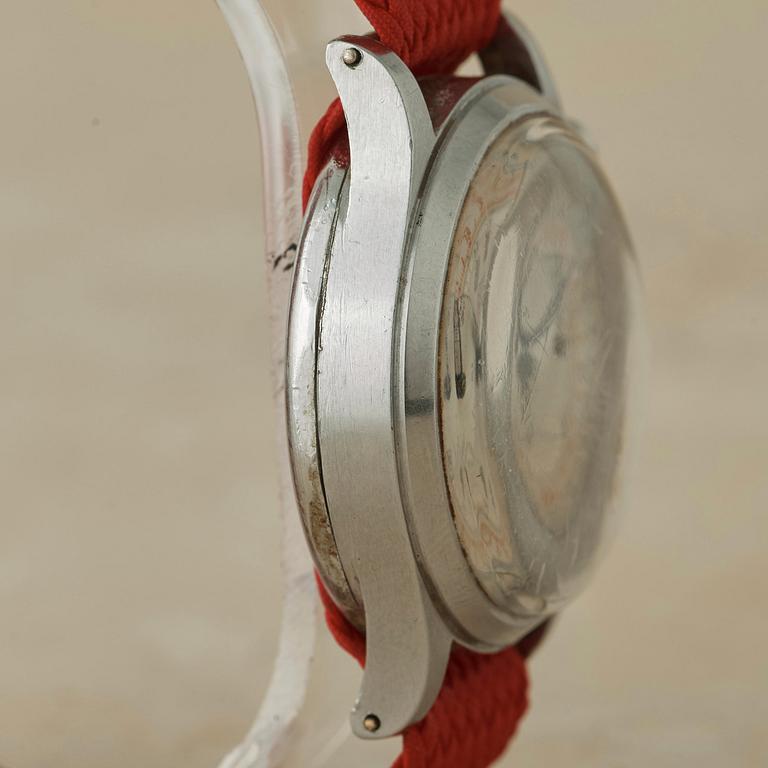 HEUER, "Base 1000, Telemetre", "Big Eyes", chronograph, wristwatch, 34,5 mm,