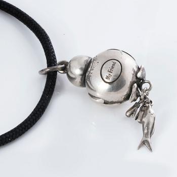 A pendant, "My friend" by Ole Lynggaard.
