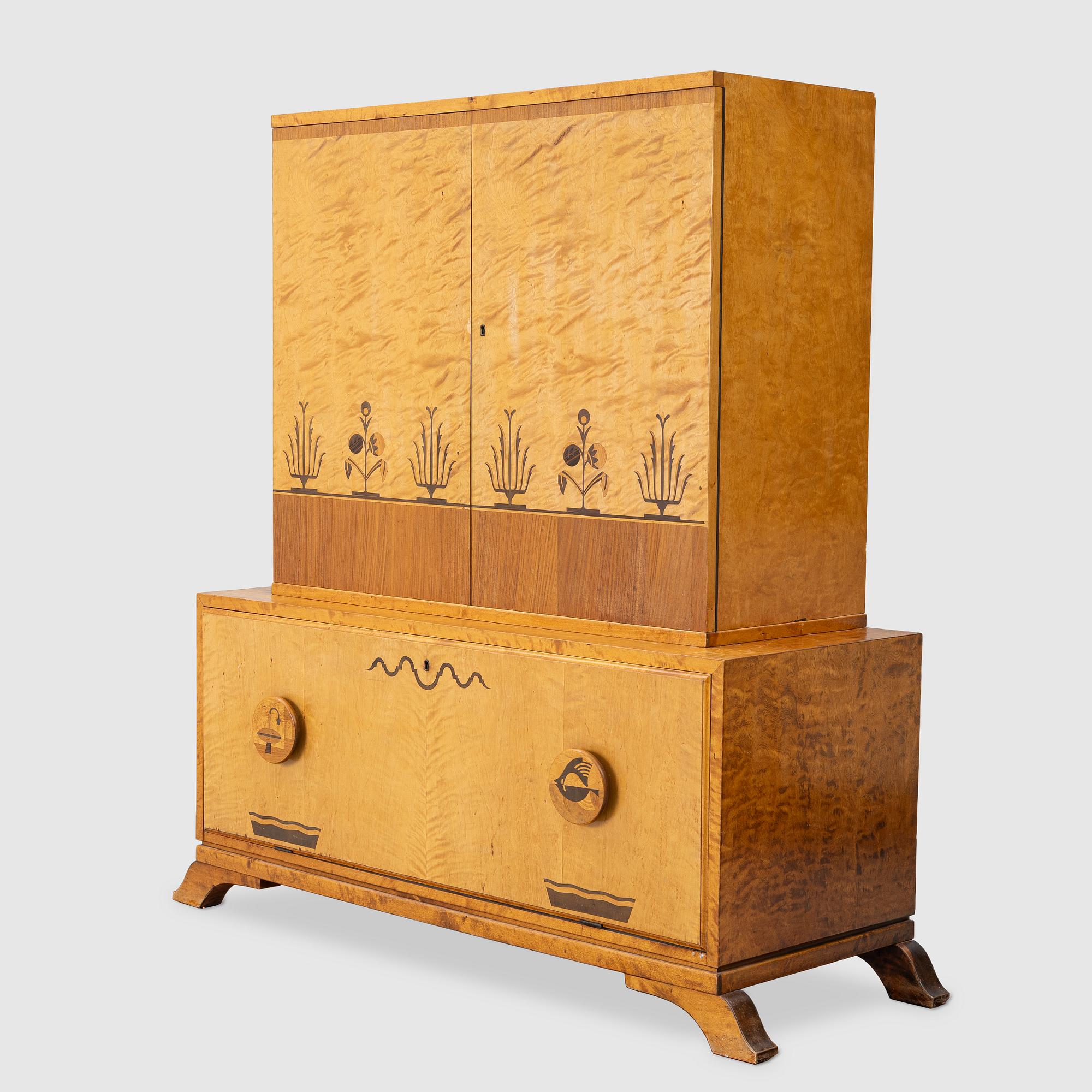 Otto Schulz, Cabinet, Boet, Gothenburg, 1930s.