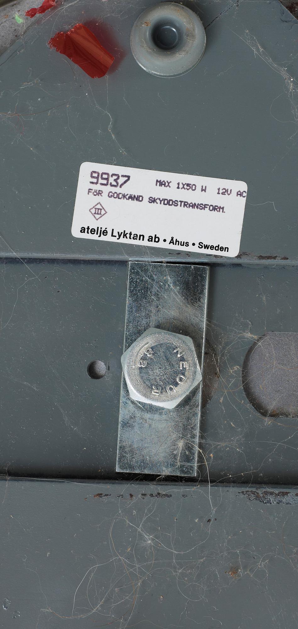 GOLVLAMPA, "Skarabé", Ateljé Lyktan, Åhus.