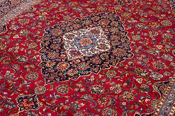 Rug, Keshan, approximately 400 x 304 cm.