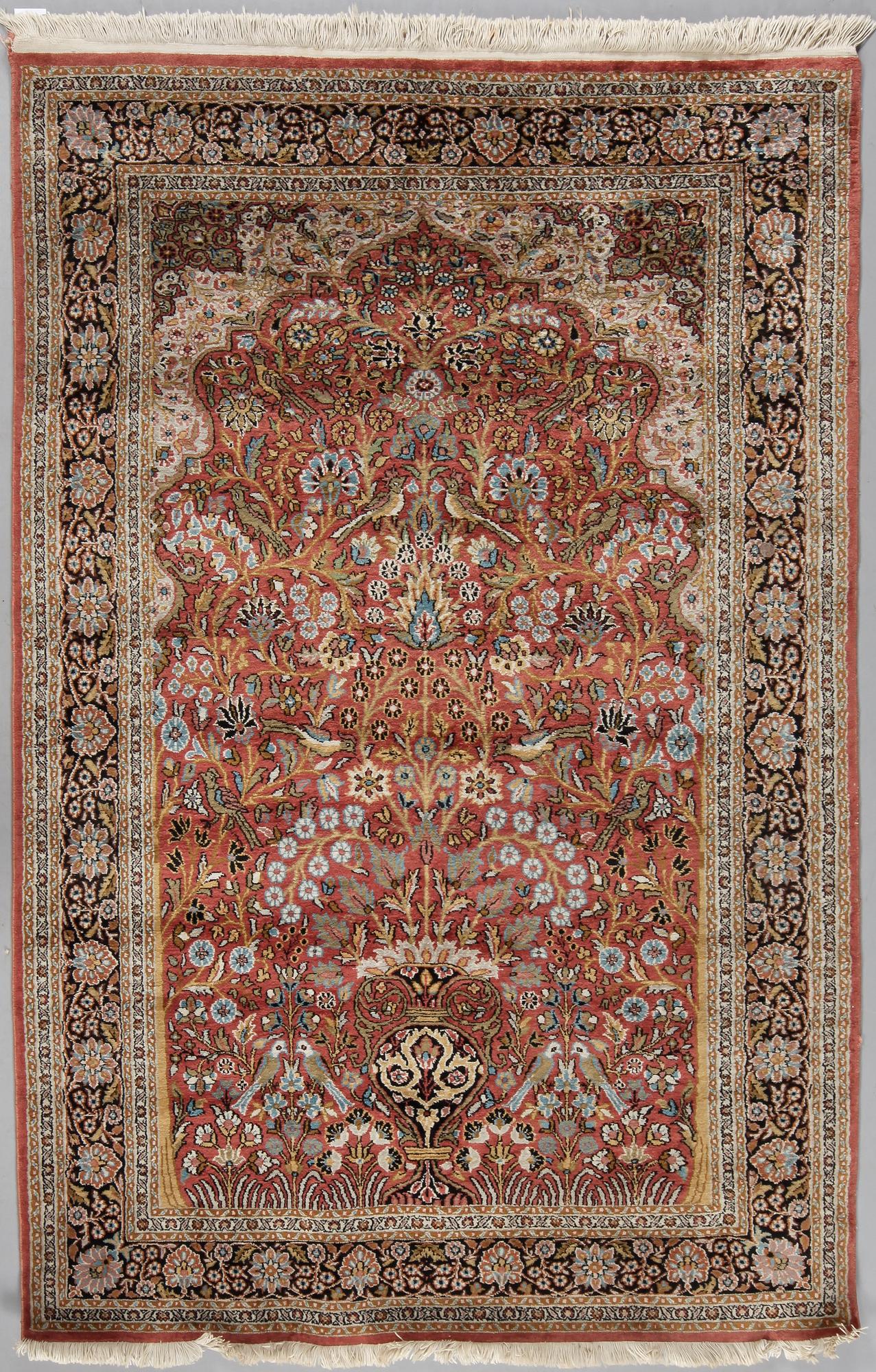 MATTA, orientalisk, kashmir, mått 186x124 cm, 1900-talets andra hälft.