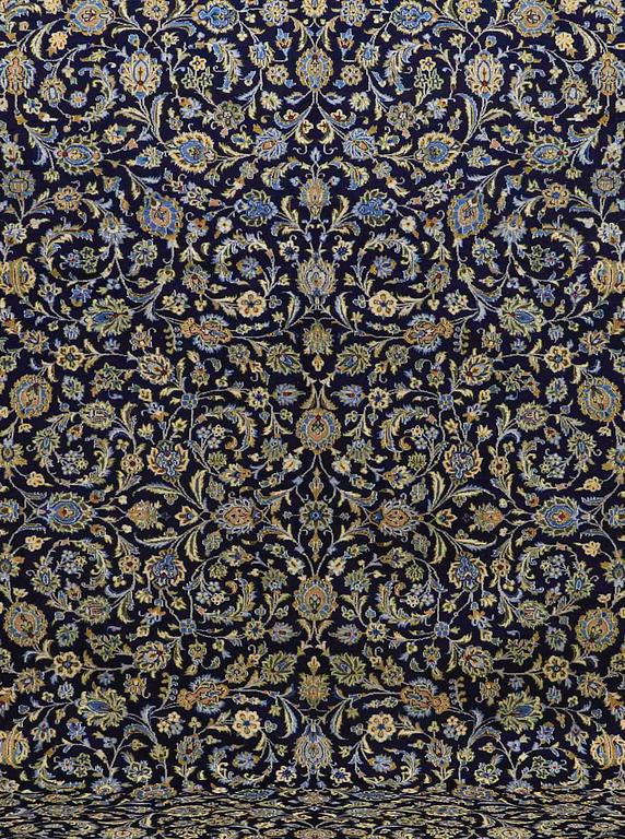 A CARPET, Kashan, around 425 x 300 cm.