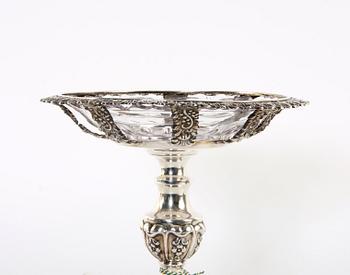 UPPSATSSKÅL, silver, Jacob Lenholm 1837, Stockholm.