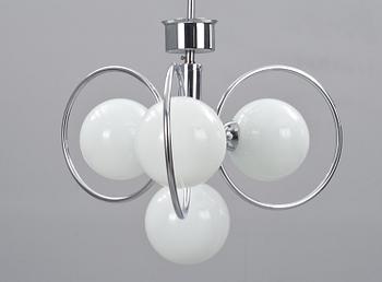 TAKLAMPA, 1960-tal. Höjd 75 cm.