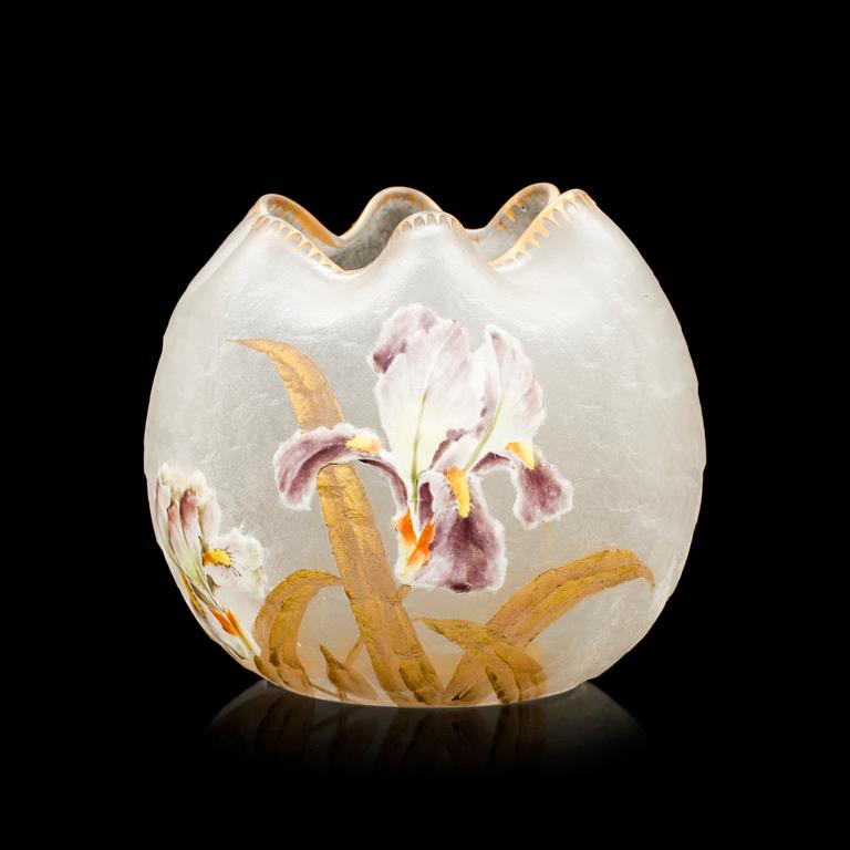 VAS, glas, Mont Joye, L & C. Legras & Cie, 1900-talets första hälft.