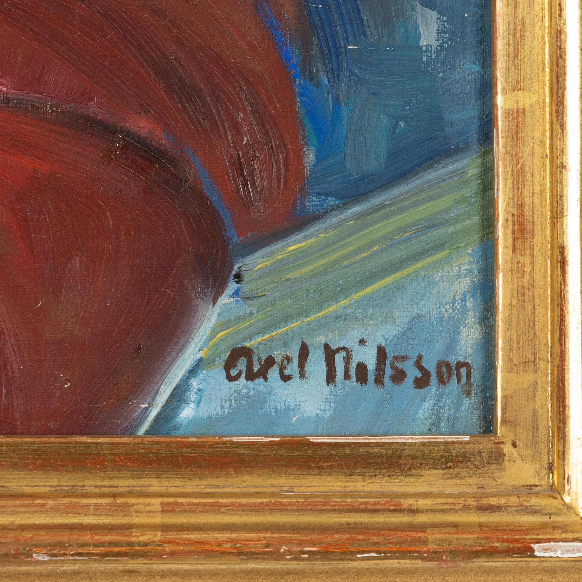 Axel Nilsson, Portrait of the Artist's Wife Martha.