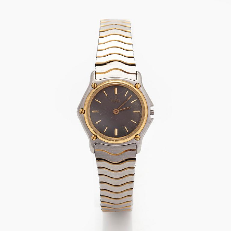 Ebel, Sport Classic, wristwatch, 23 mm, steel, quartz.