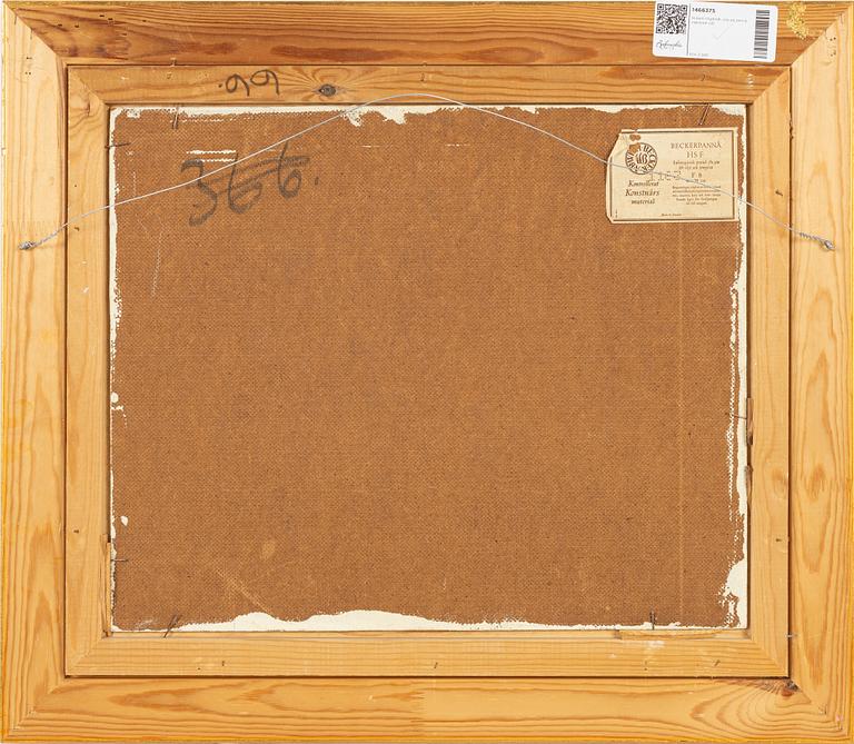 Robert Högfeldt, oil on board, signed.