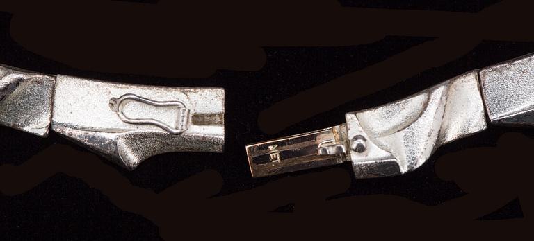 COLLIER, silver. Lapponia, Finland. Vikt ca 70 gram.