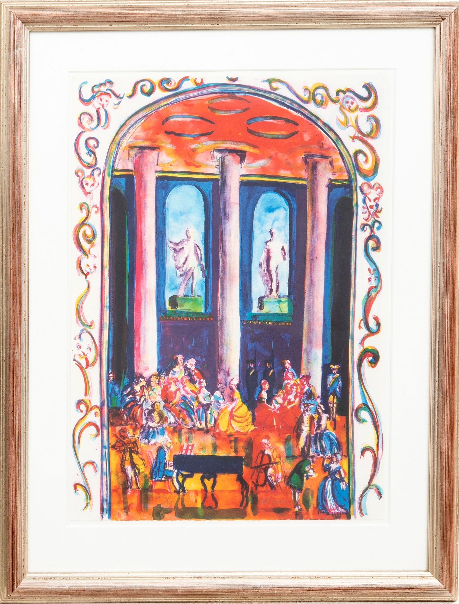 Peter Dahl, lithograph signed and numbered EA 16/40.