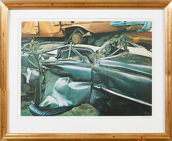 JOHN SALT, offsetlitografi, signerad och numrerad 142/150.