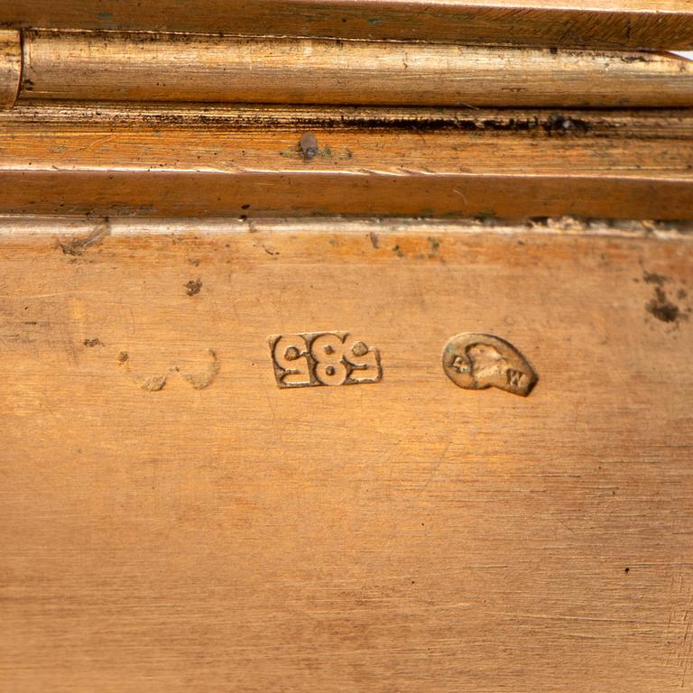 Hübner fodral 14K guld.