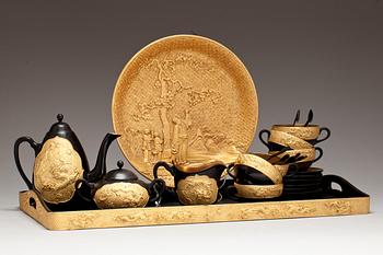 TESERVIS, 18 delar, Kina, 1900-tal.