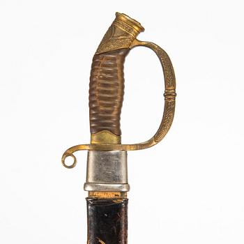 An Imperial Russian officer's sword model 1909.