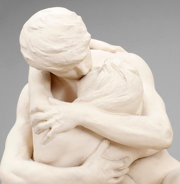 STEPHAN SINDING, efter, skulptur, Norge, Lergods, 1900-talets första hälft.