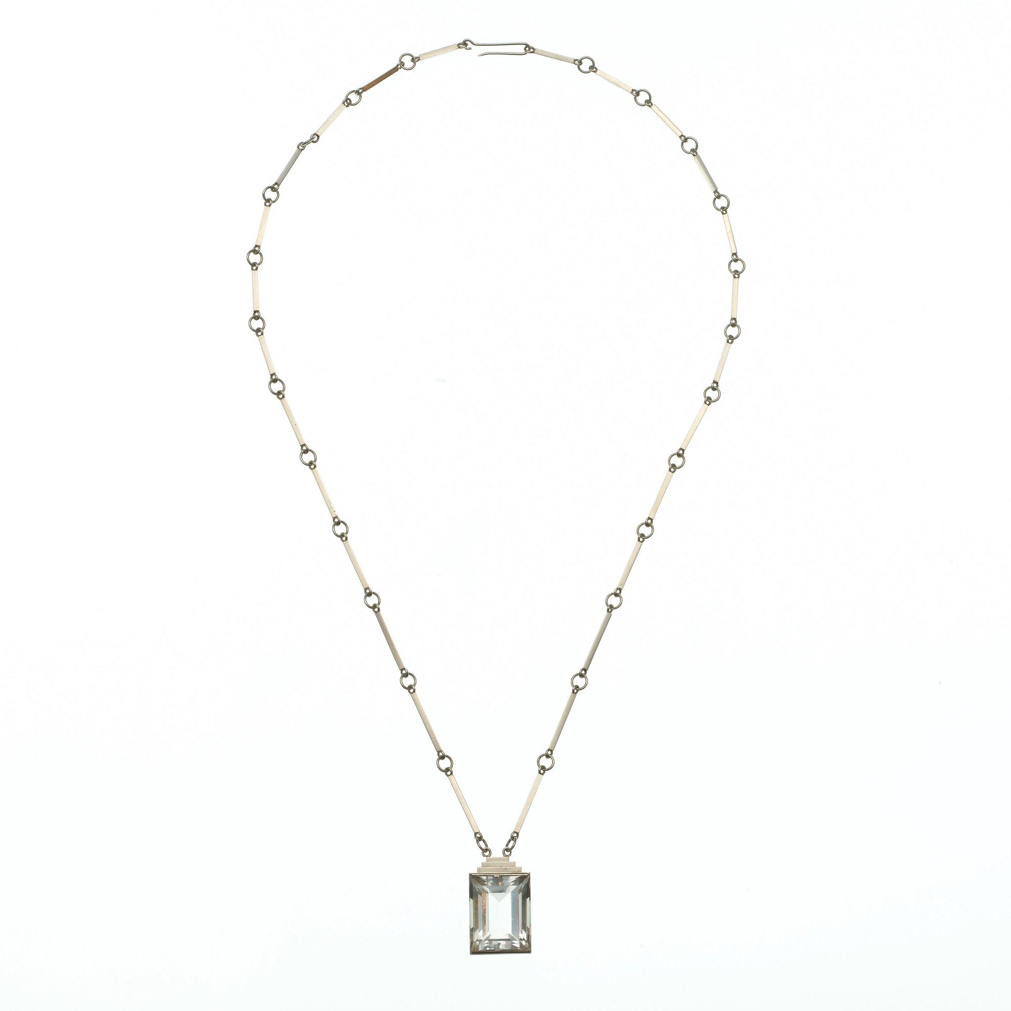 WIWEN NILSSON, hängsmycke, Lund 1943.