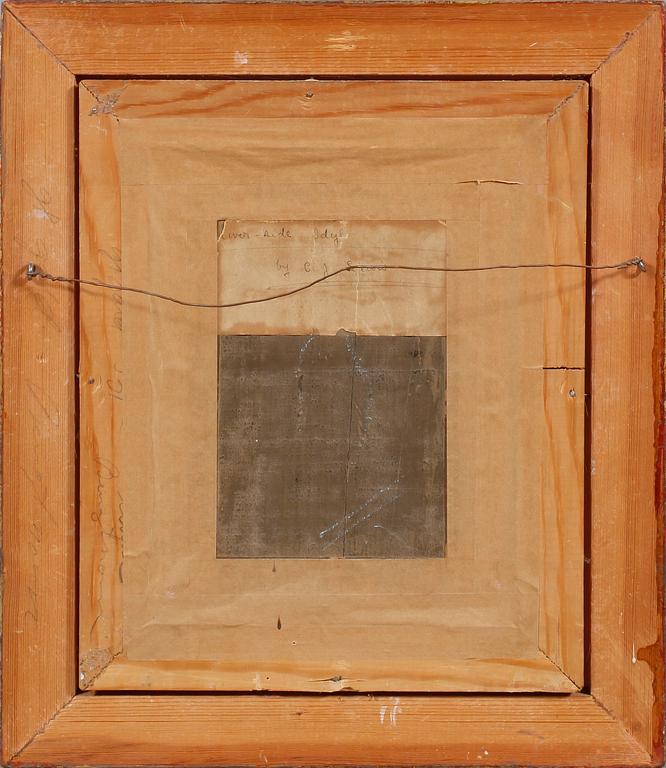 OKÄND KONSTNÄR, olja på duk, 1800-tal.