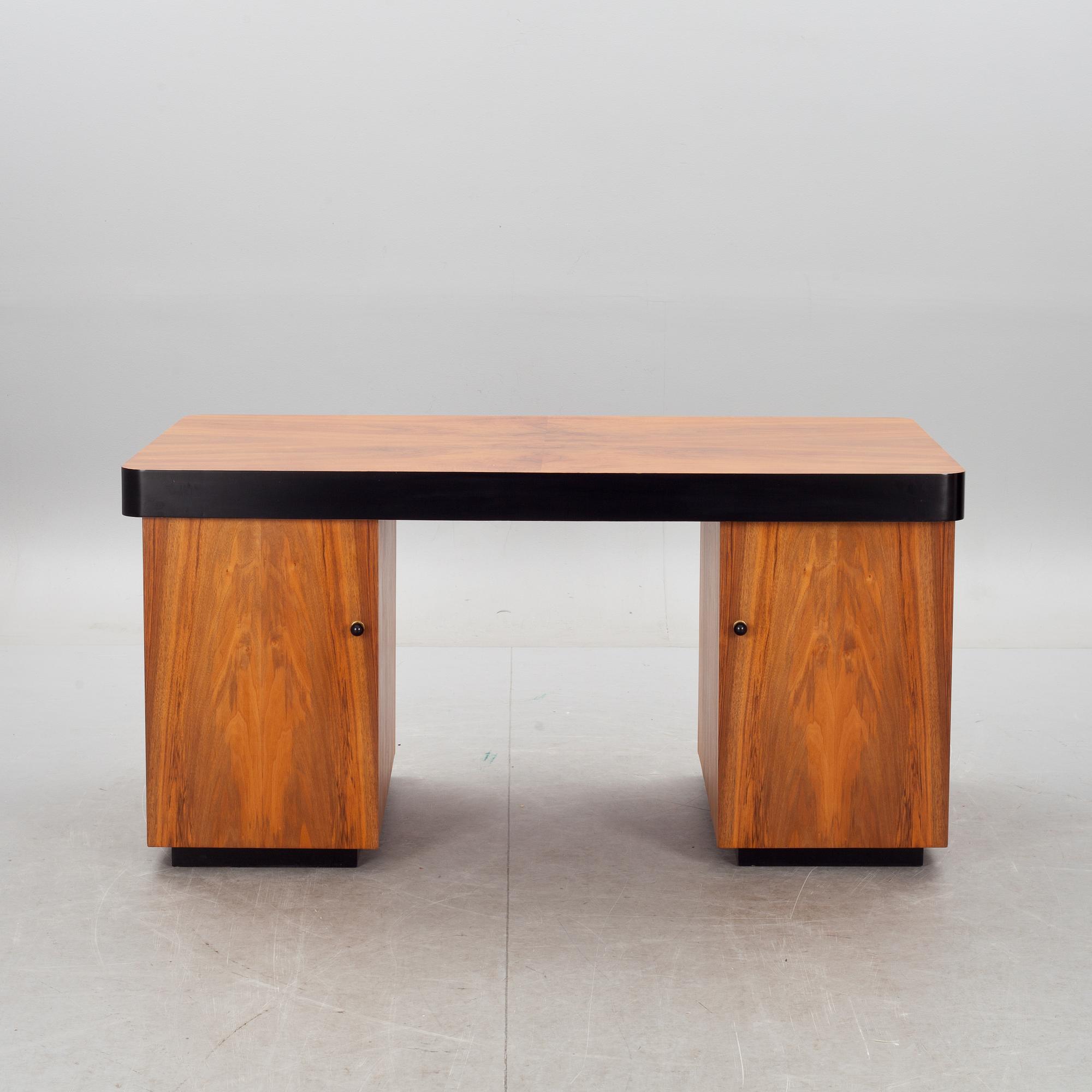 SKRIVBORD. Art deco-stil, 1900-tal.
