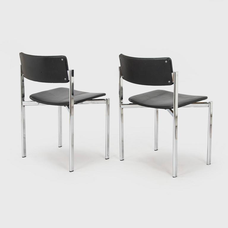 Ilmari Tapiovaara, A set of 6 chairs "Kiki" for Asko, Finland late 20th century.
