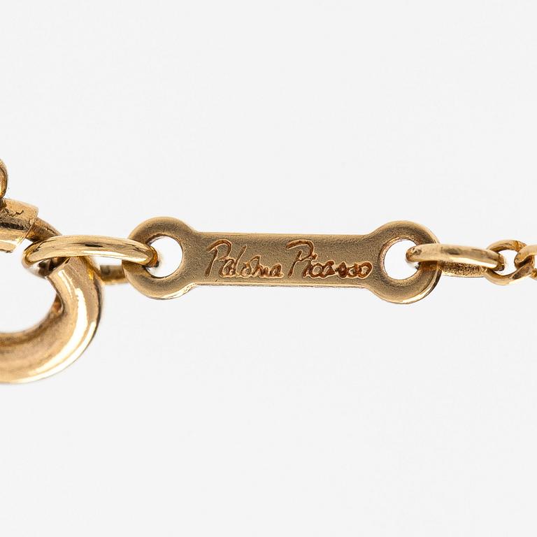 Tiffany & Co, Paloma Picasso, kaulakoru, "Loving Heart", 18K kultaa.