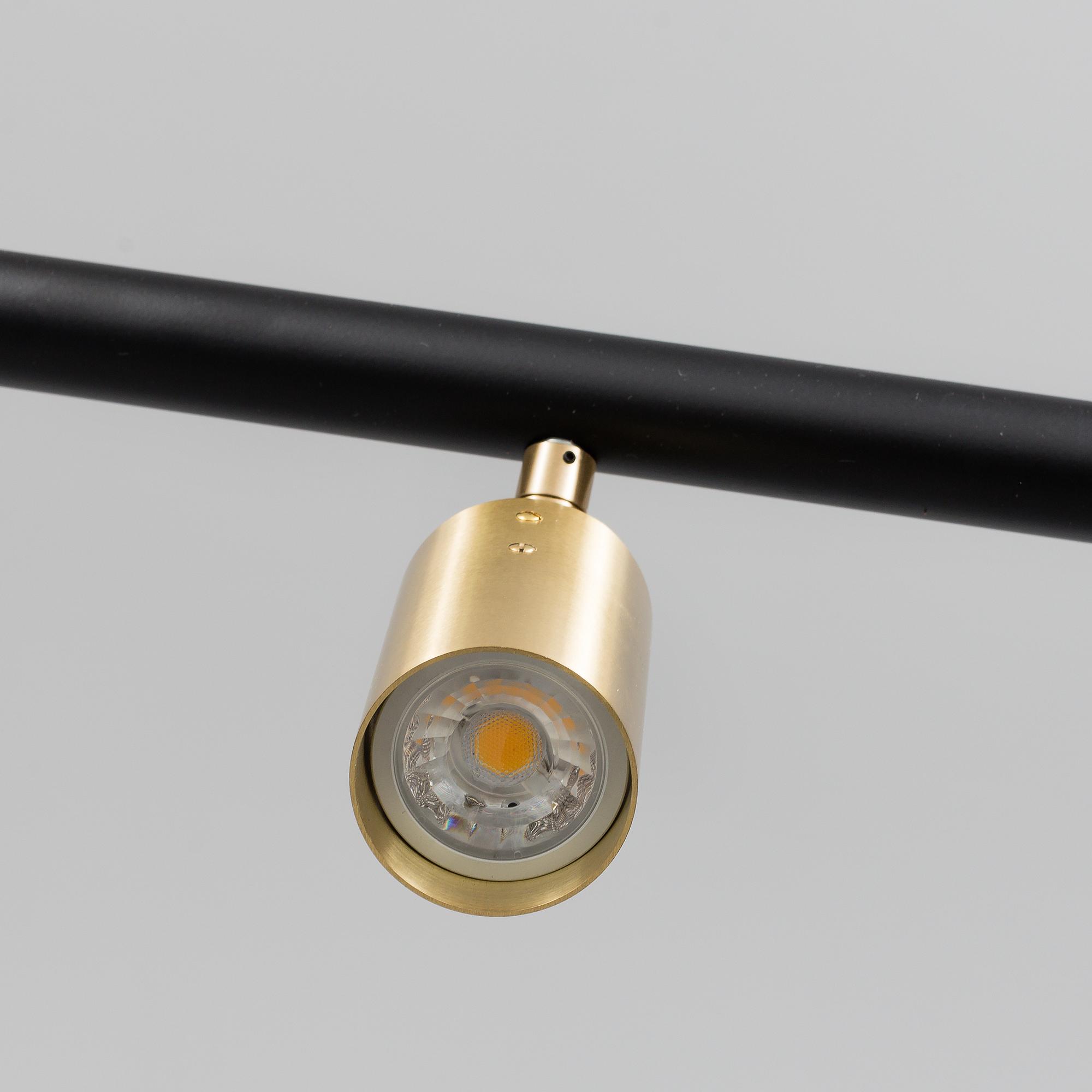 A CEILING LAMP, design by Niclas Hoflin, for RUBN, "Long John 7", with original packaging.