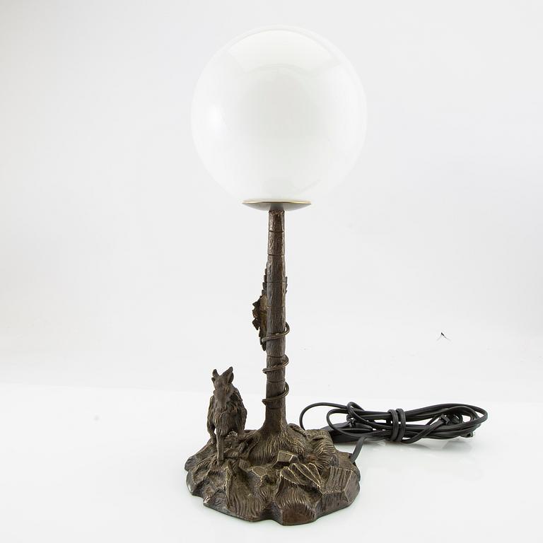 Table lamp 20th century.