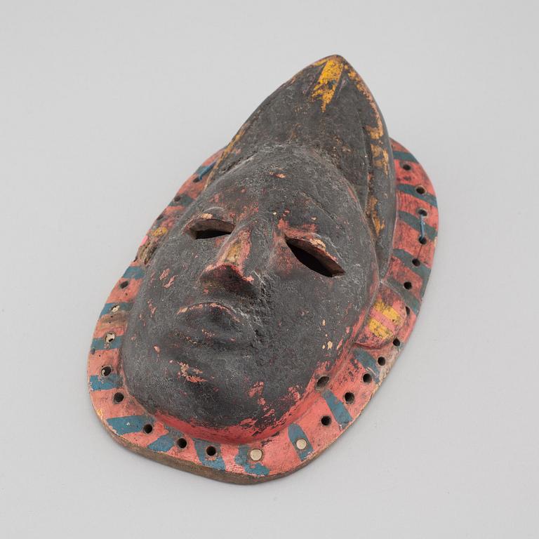 An Igbo / Biafra tribal mask, Nigeria.