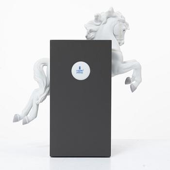 Lladró, figurin, "Horse on pirouette", Spanien.