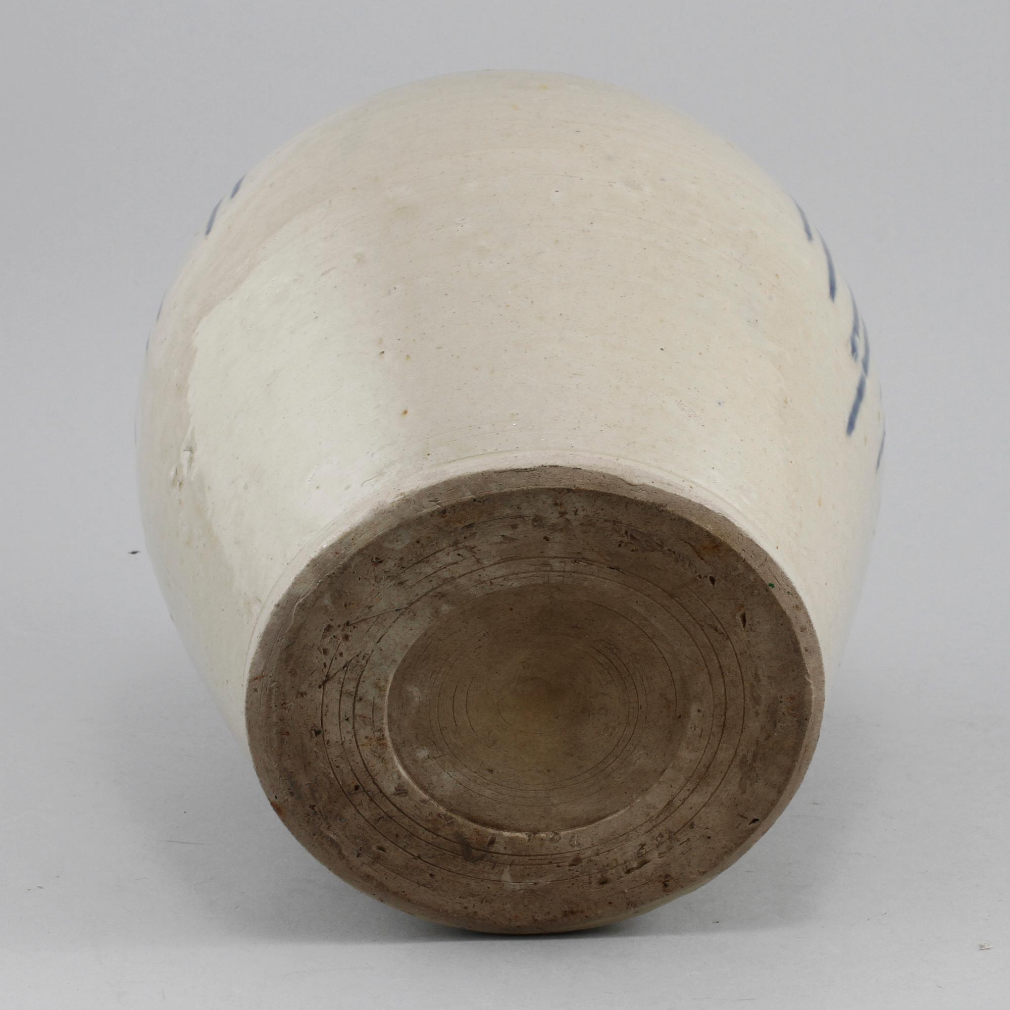 KRUKA, porslin, 1800-tal.