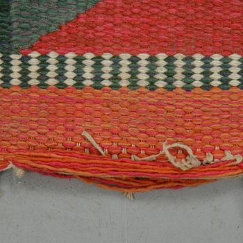 Matto, flat weave, ca 238-240 x 165,5-167,5 cm, probably Zanzibar by Berit Woelfer for Kasthall.