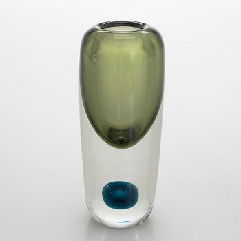 Saara Hopea, a 'Bubble' glass vase, Nuutajärvi Notsjö, 1957.