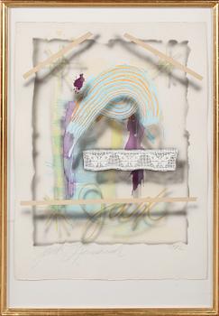 Jack Lembeck · JACK LEMBECK, färglitografi, signerad och daterad 1982.