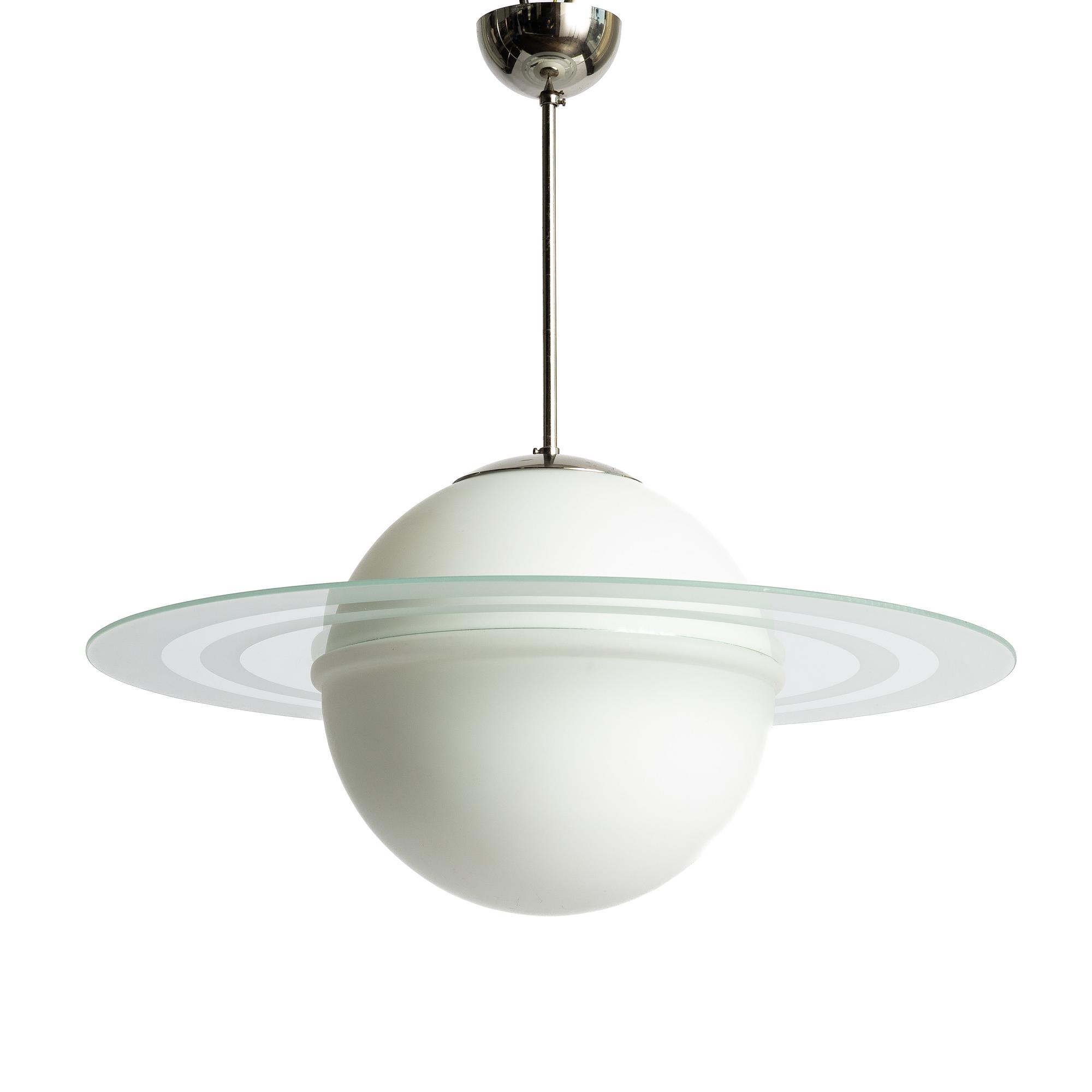 Ceiling lamp, 'Saturn model'.
