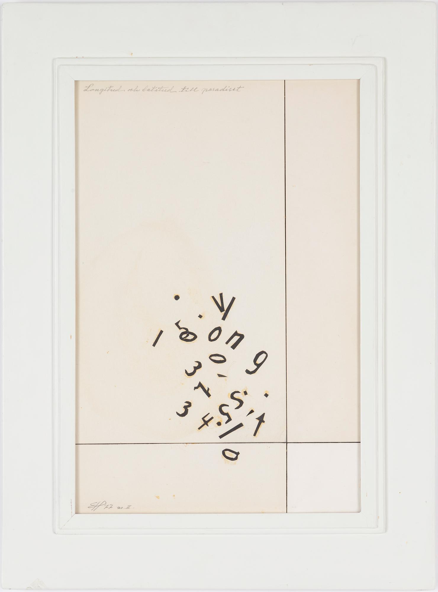 Einar Hylander, "Longitud och latitud till paradiset".